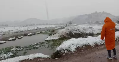 Senamhi pronostica fuertes lluvias y granizo en la sierra