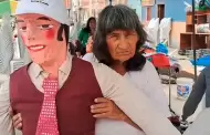 Mujer vende muecos de autoridades cuestionadas para quemarlos en Ao Nuevo: "No vale la pena cobrar mucho por ellos"