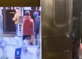 Terrorfico! Hombre fue ATROPELLADO luego de que sujeto lo empuj a las vas del Metro