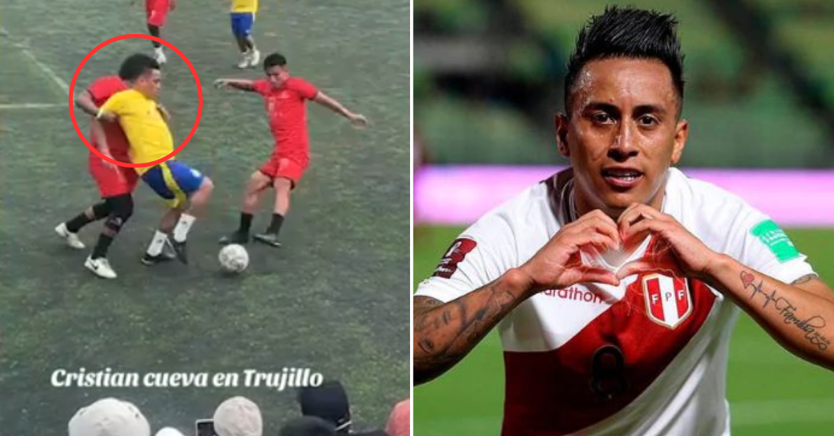 ¡Volvió a las canchas! Christian Cueva se luce en pichanga donde se entregó premios en miles de soles