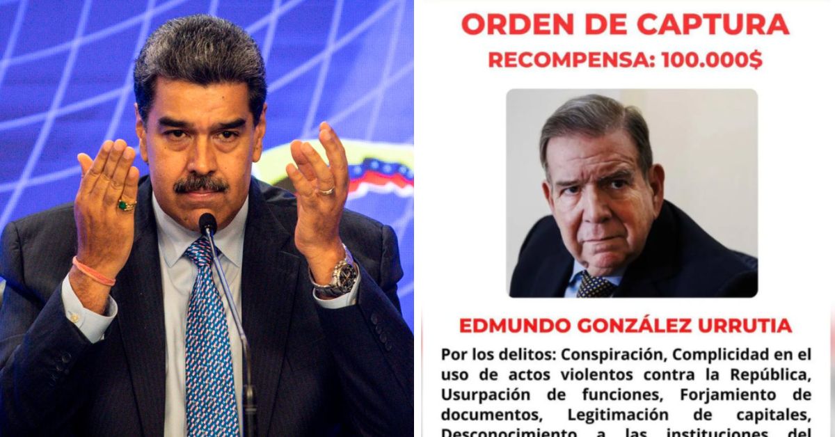 Régimen de Nicolás Maduro ofrece $100 mil de recompensa para dar con Edmundo González Urrutia