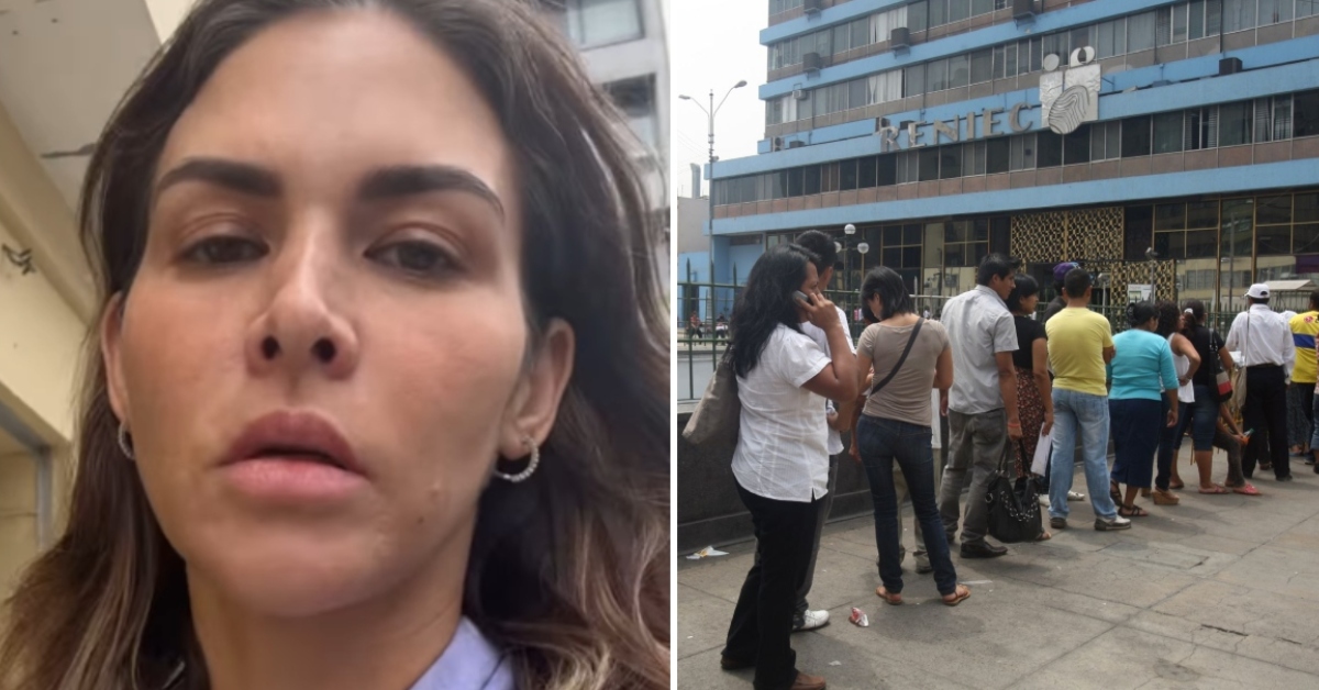 Anahí de Cárdenas reclama demora en atención preferencial de Reniec estando embarazada