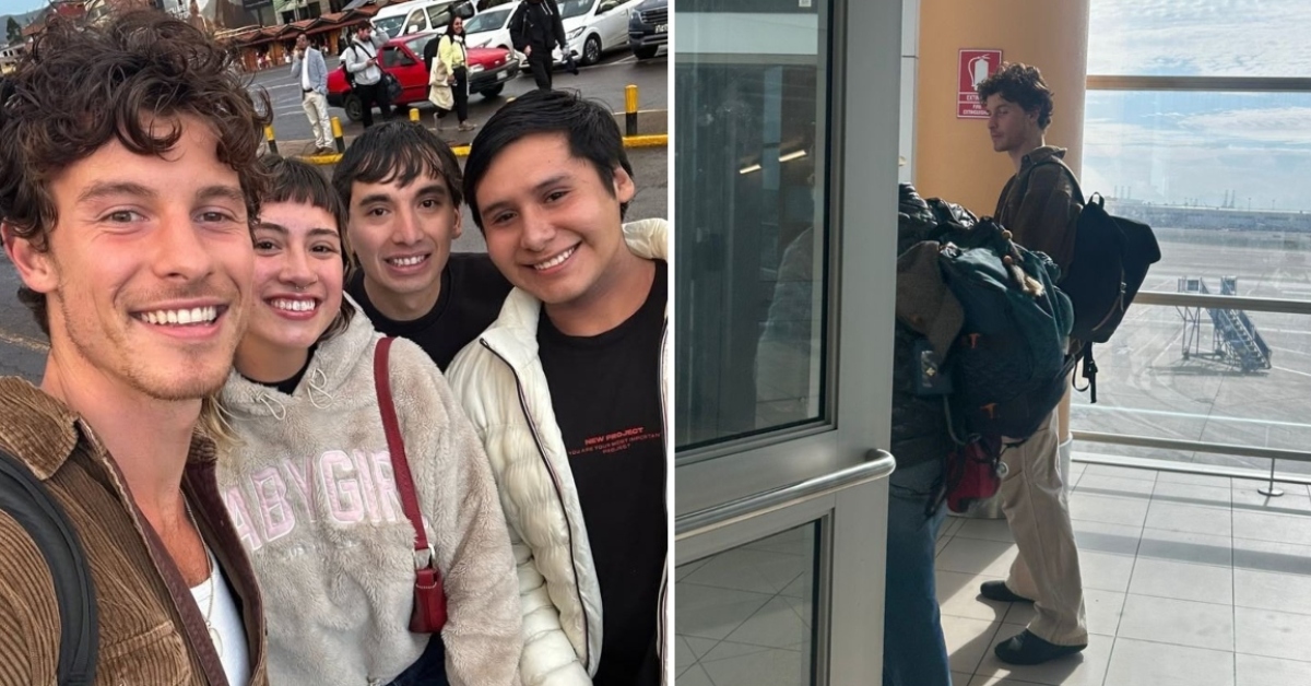 Shawn Mendes es visto en el aeropuerto de Cusco a pocos meses de su esperado concierto