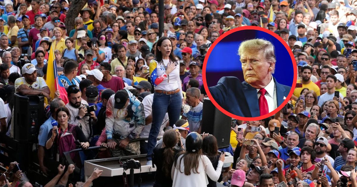 Venezuela: María Corina Machado agradece a Donald Trump por solidarizarse por detención en Caracas