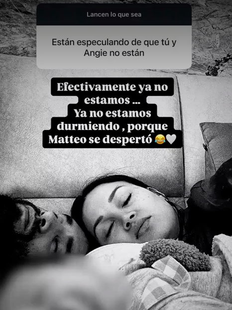 Jota Benz y su inesperada respuesta ante rumores de una ruptura con Angie Arizaga.