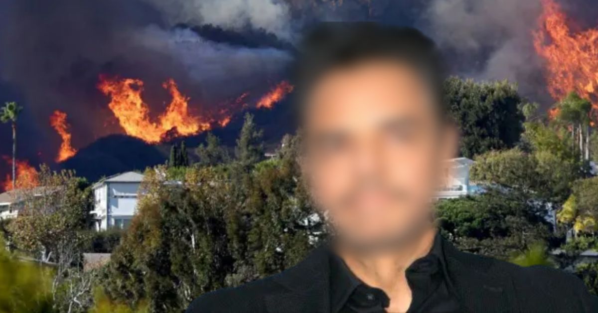 ¡Lo perdió todo! Incendio DEVORA casa de RECONOCIDO actor de Hollywood en Los Ángeles