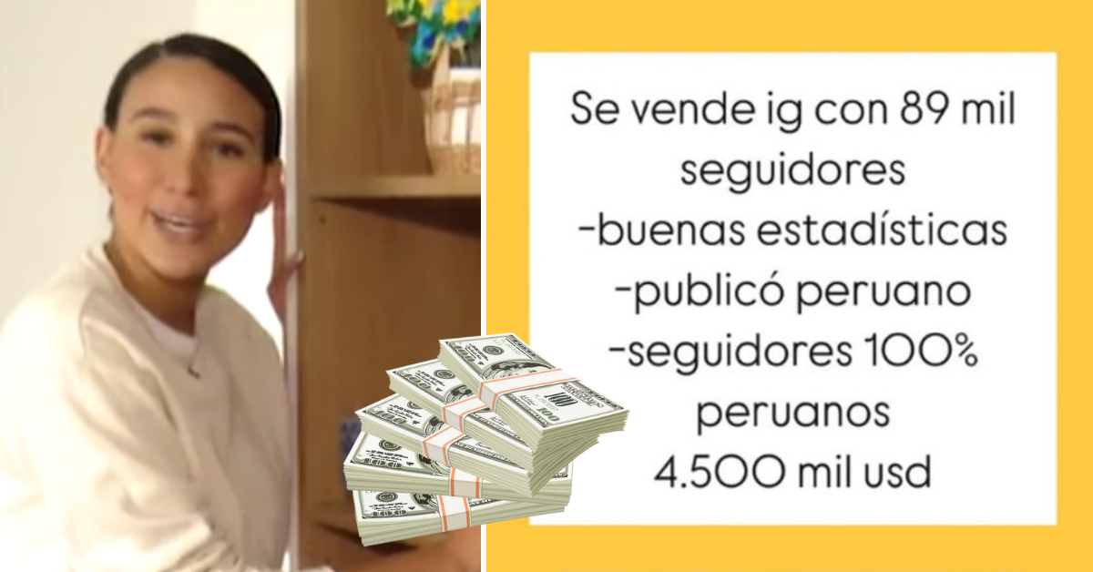 Samahara Lobatón vende cuenta de Instagram con más de 89 mil seguidores a emprendedora: "Me la dejó económico"