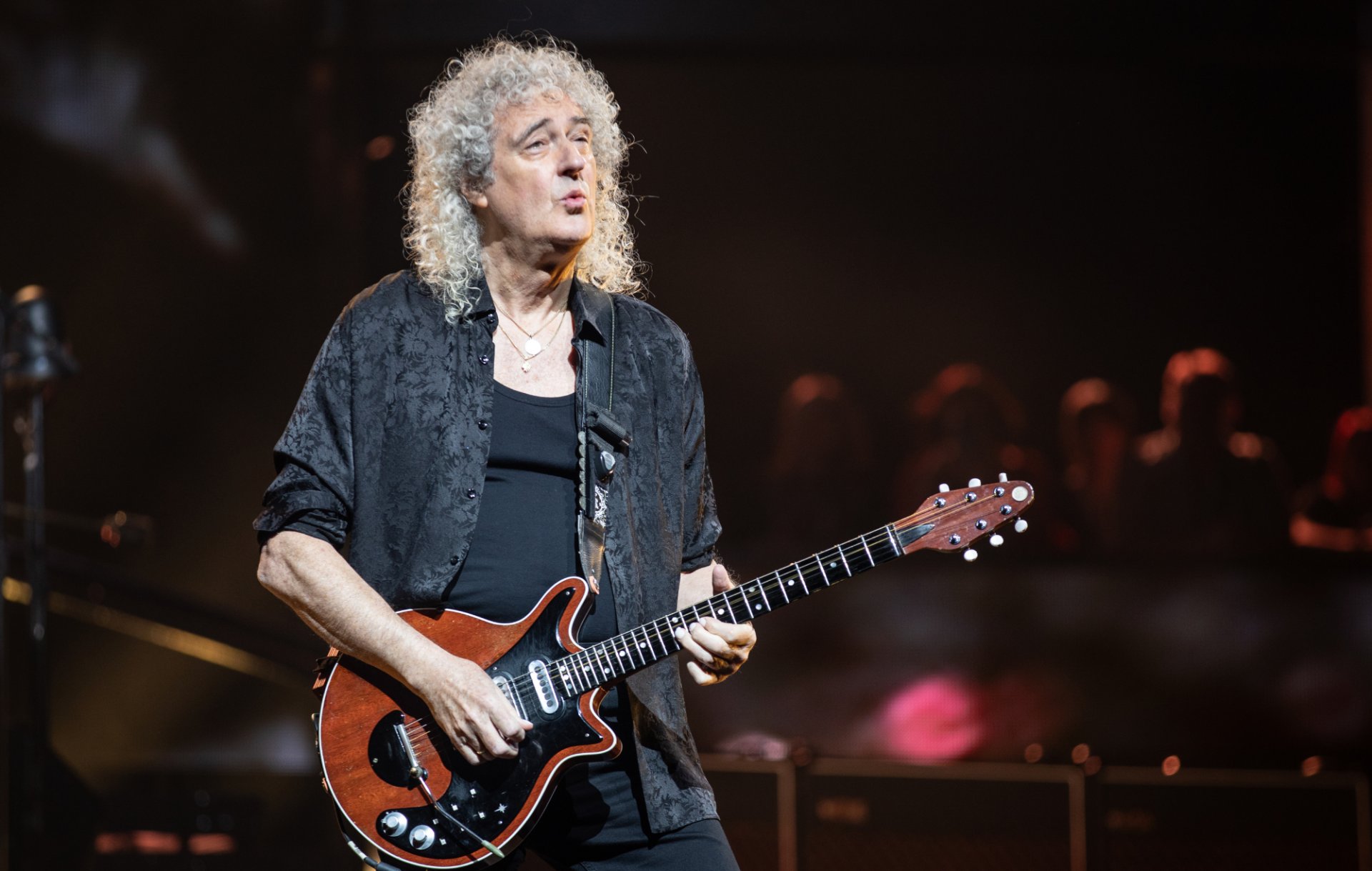 Brian May encontr en el campo mucho ms tranquilidad segn su esposa.