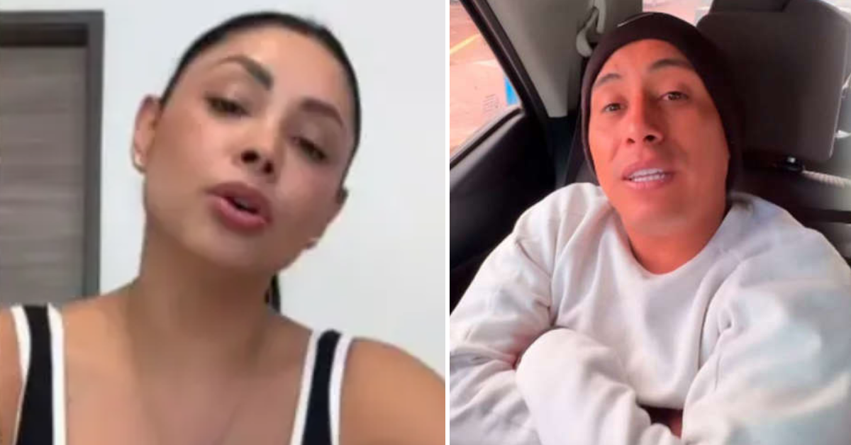 Pamela Franco 'parcha' EN VIVO a Christian Cueva y él impacta con su peculiar reacción: ¿Se avergonzó?