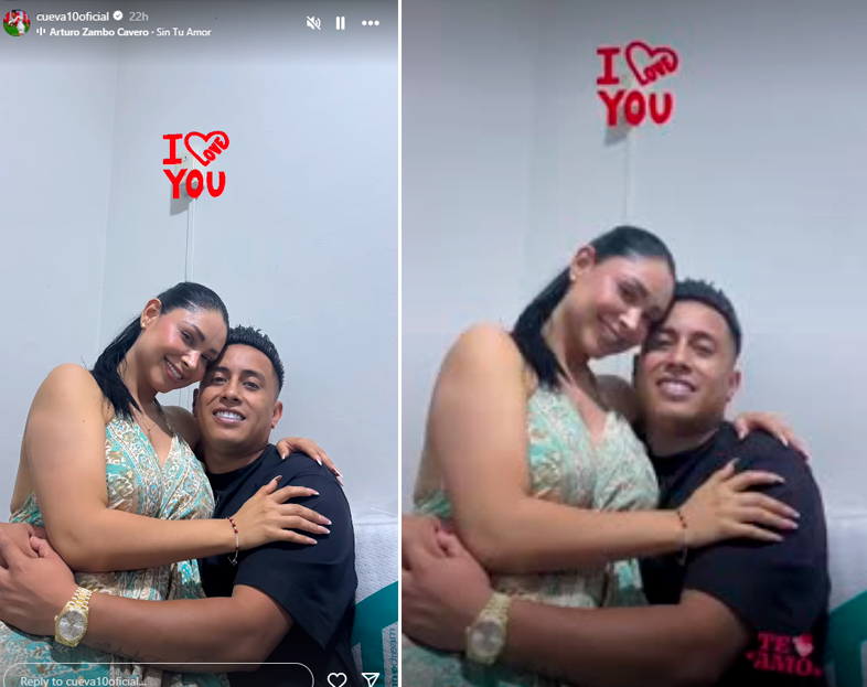 Pamela Franco y Christian Cueva derrochan amor en sus redes sociales.