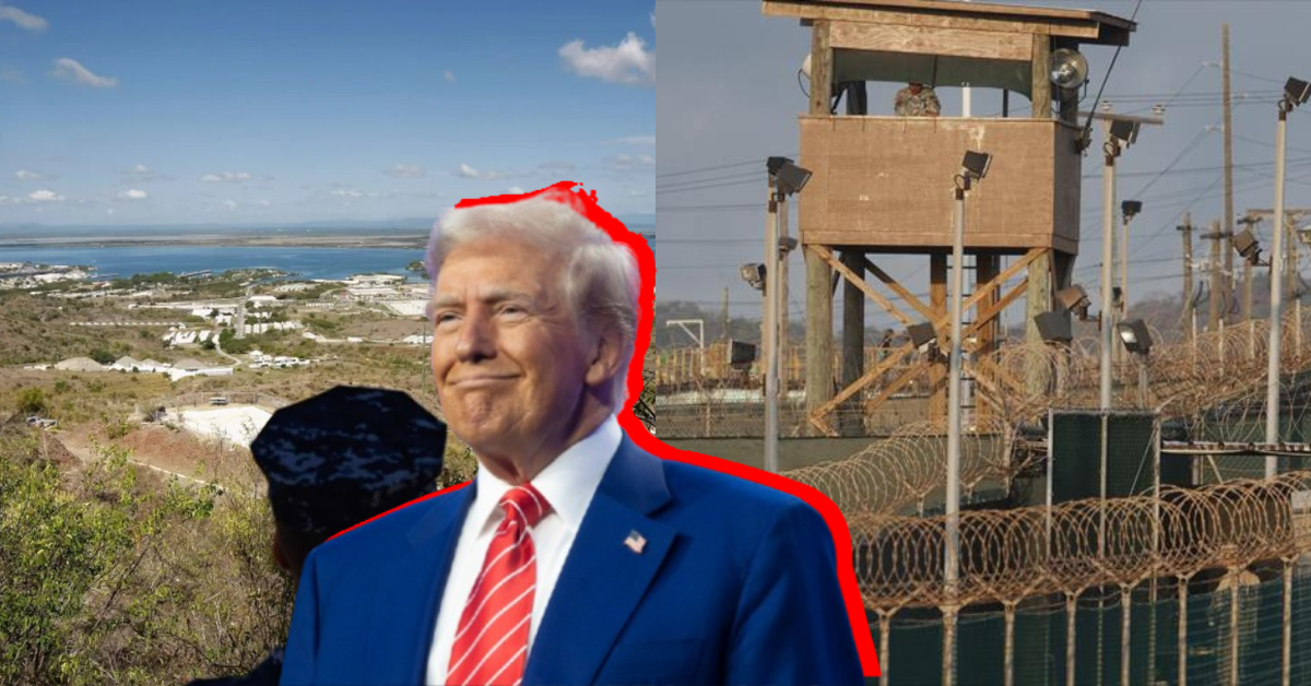 Trump anuncia el uso de la base de Guantánamo en Cuba para albergar a 30 mil migrantes y criminales extranjeros