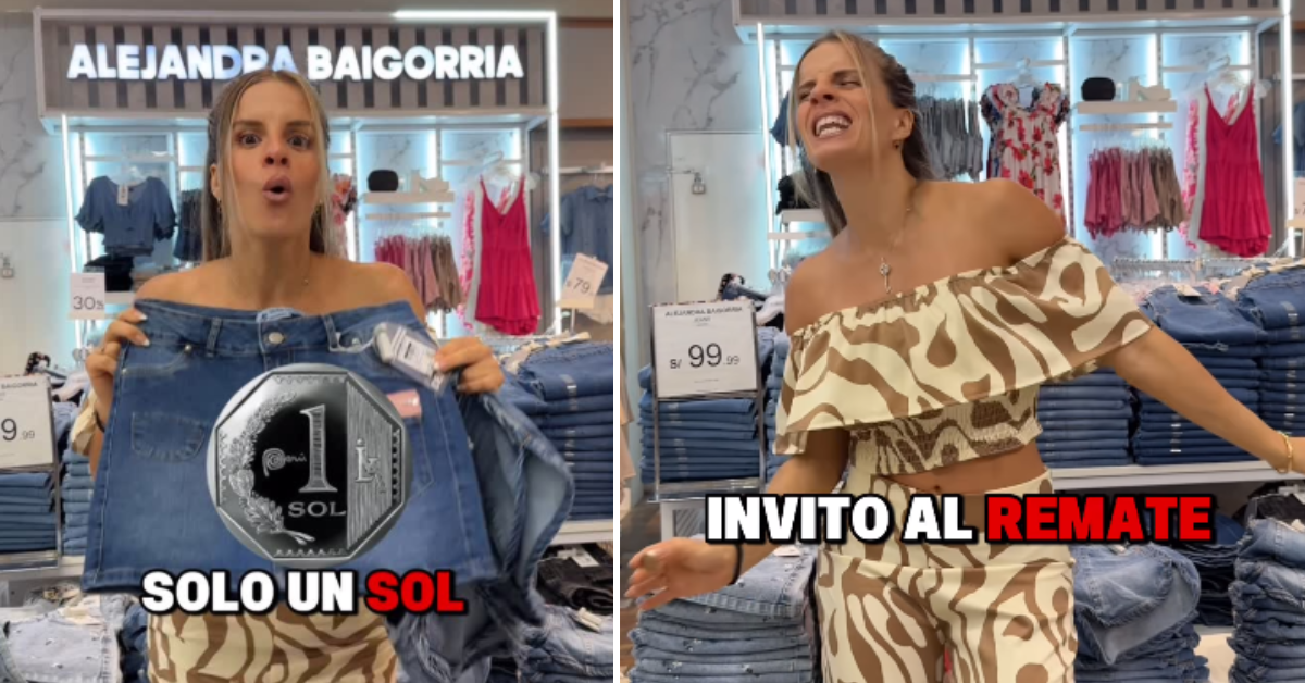 ¡A solo S/1! Alejandra Baigorria REMATA todas las prendas de su marca: Esta es la condición