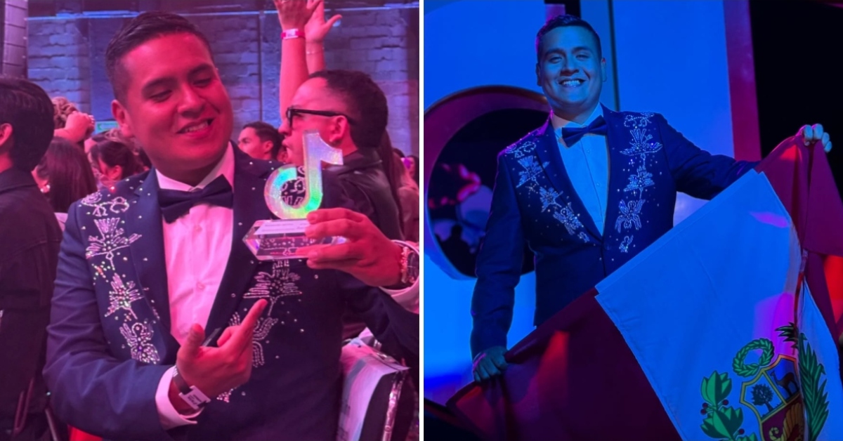 'El chico de las noticias' se conmueve hasta las lágrimas tras ganar en los TikTok Awards 2025