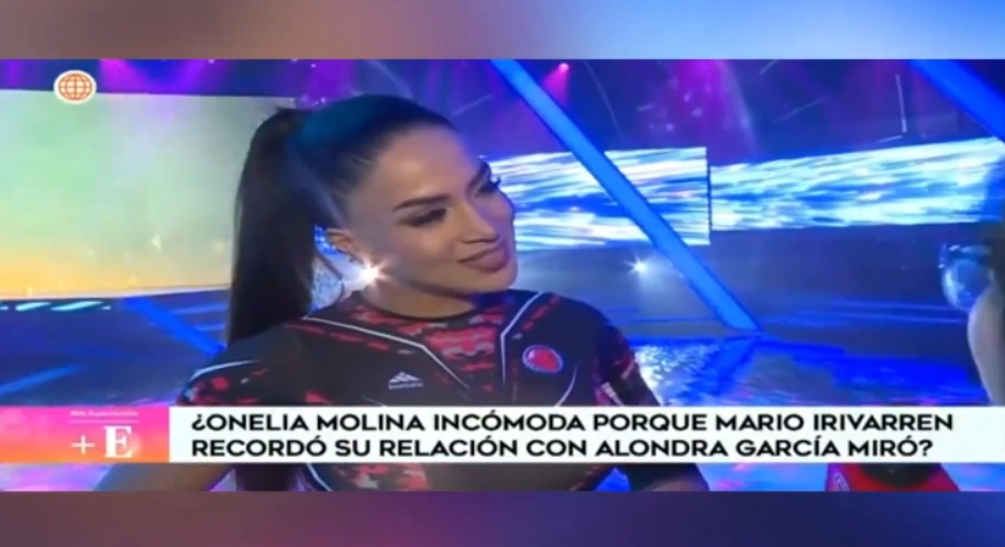 Onelia Molina responde tras conocer que Mario Irivarren record a Alondra Garca Mir.