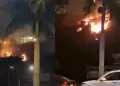 Incendio en la Costa Verde: Siniestro se registr durante la celebracin de Ao Nuevo