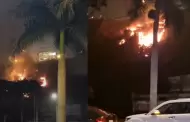 Incendio en la Costa Verde: Siniestro se registr durante la celebracin de Ao Nuevo