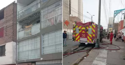 Incendio devasta vivienda en Brea.