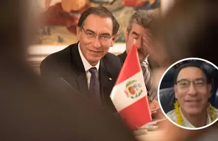 La cbala de Martn Vizcarra para recibir Ao Nuevo.