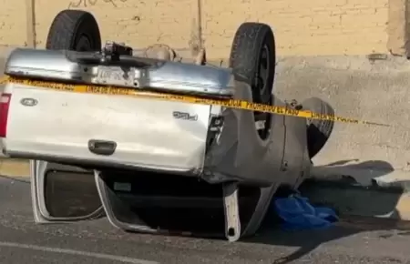 Hombre pierde la vida en accidente de trnsito.