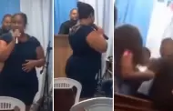 En plena misa! Esposa de pastor expone infidelidad y ENFRENTA a la amante frente a los feligreses