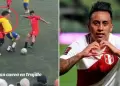 Volvi a las canchas! Christian Cueva se luce en pichanga donde se entreg premios en miles de soles