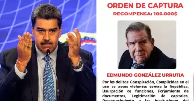 Orden de captura contra Edmundo Gonzlez Urrutia