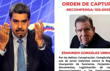 Orden de captura contra Edmundo Gonzlez Urrutia