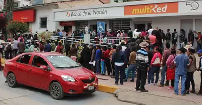 Remuneraciones del sector pblico se podrn recoger en el Banco de la Nacin.