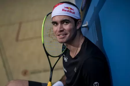 Diego Elas en problemas por faltar a cdigo de conducta en torneo de squash.