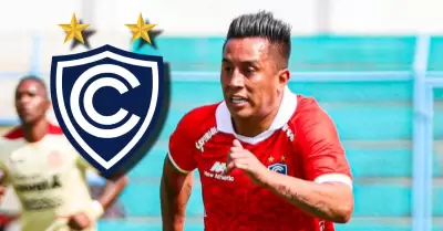 Christian Cueva no va más en Cienciano