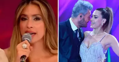 Milett Figueroa llora tras despedirse del programa 'Cantando'.