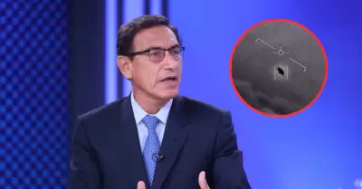 Martn Vizcarra confirm la presencia de OVNIS en el Per.