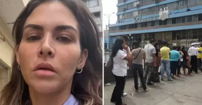 Anah de Crdenas reclama demora en atencin preferencial de Reniec