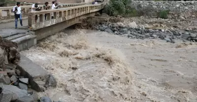 Ro Rmac increment su caudal por lluvias.