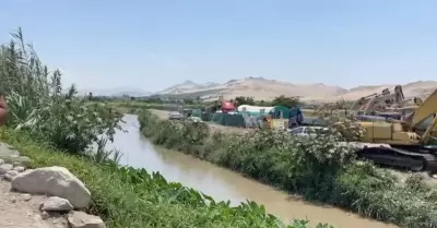 Crecida del ro Huaura deja grandes problemas