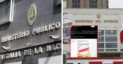 Fiscala y Mininter se enfrentan en redes por polmica decisin judicial en Piur