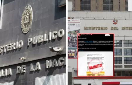 Fiscala y Mininter se enfrentan en redes por polmica decisin judicial en Piur