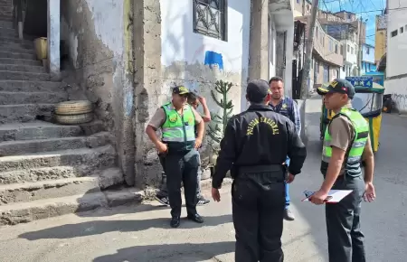 Contina la bsqueda de mujer en El Agustino