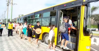 Servicio playero del Metropolitano.