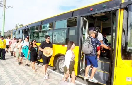 Servicio playero del Metropolitano.