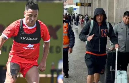 Christian Cueva jugar por Cienciano este 2025.