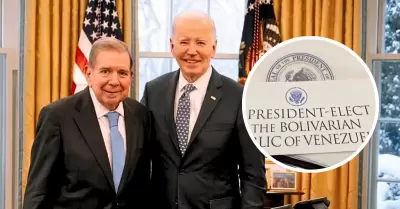 Edmundo Gonzlez y Joe Biden.