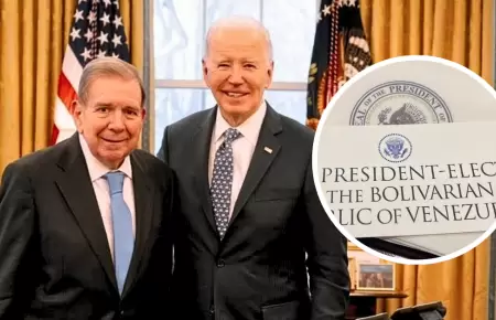 Edmundo Gonzlez y Joe Biden.