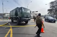 Tragedia en vas del Metropolitano: Hombre muere arrollado por portatropas del Ejrcito