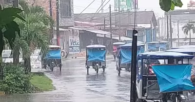 Senamhi advierte fuertes lluvias en la selva centro y sur.