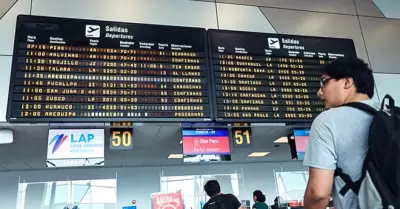 Nuevo tarifario en el Aeropuerto Jorge Chvez.