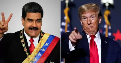 Donald Trump y Nicols Maduro.