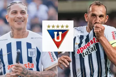 Alianza Lima ser rival de LDU de Quito en la 'Noche Blanca'.