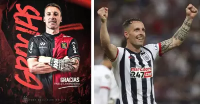 Lavandeira no es ms jugador de Melgar Volver a Alianza?