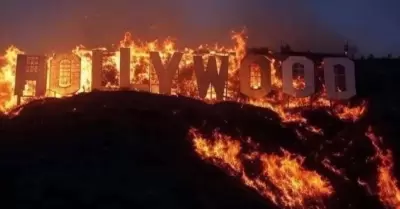 Artistas de Hollywood se vieron afectados por incendio forestal.